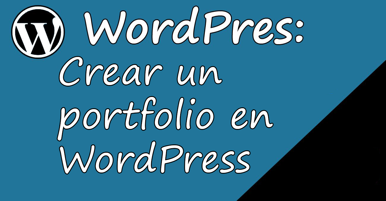 Crear un portfolio en WordPress